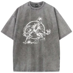 Cowboy Horse Washed Tshirts