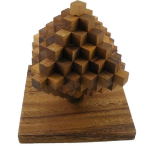 Extreme Wooden Ladder Pyramid Puzzle – 51 Bars2
