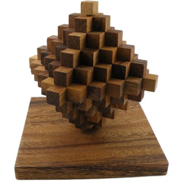 Extreme Wooden Ladder Pyramid Puzzle - 51 Bars