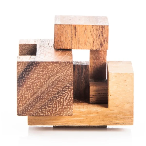 Handcrafted An Elegant 3-Piece Interlocking Puzzle