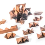 The Celestial Star Challenge - An Interlocking Wooden Puzzle