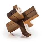 The Cross Knot - The Classic 6-Piece Burr Puzzle