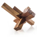 The Cross Knot - The Classic 6-Piece Burr Puzzle