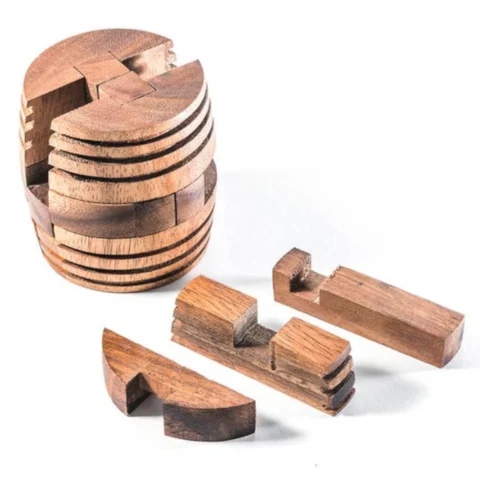 The Key to the Barrel – Japanese Interlocking Puzzle2
