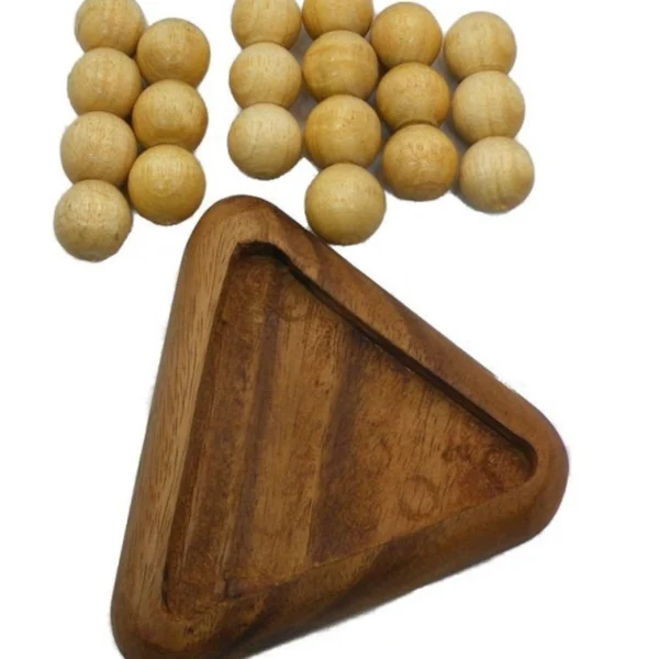 The Pyramid Challenge - A Premium Wooden Brain Teaser