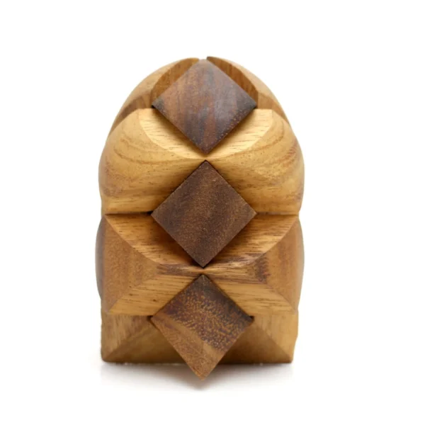 The Rocket Interlocking Wooden Puzzle